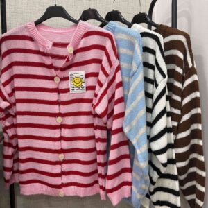 Chaqueta botones de rayas