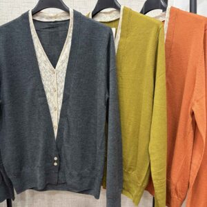 Chaqueta punto botón joya
