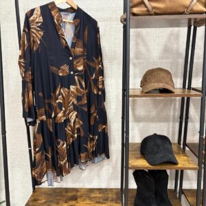 Vestido hoja curvy
